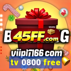 tv 0800 free